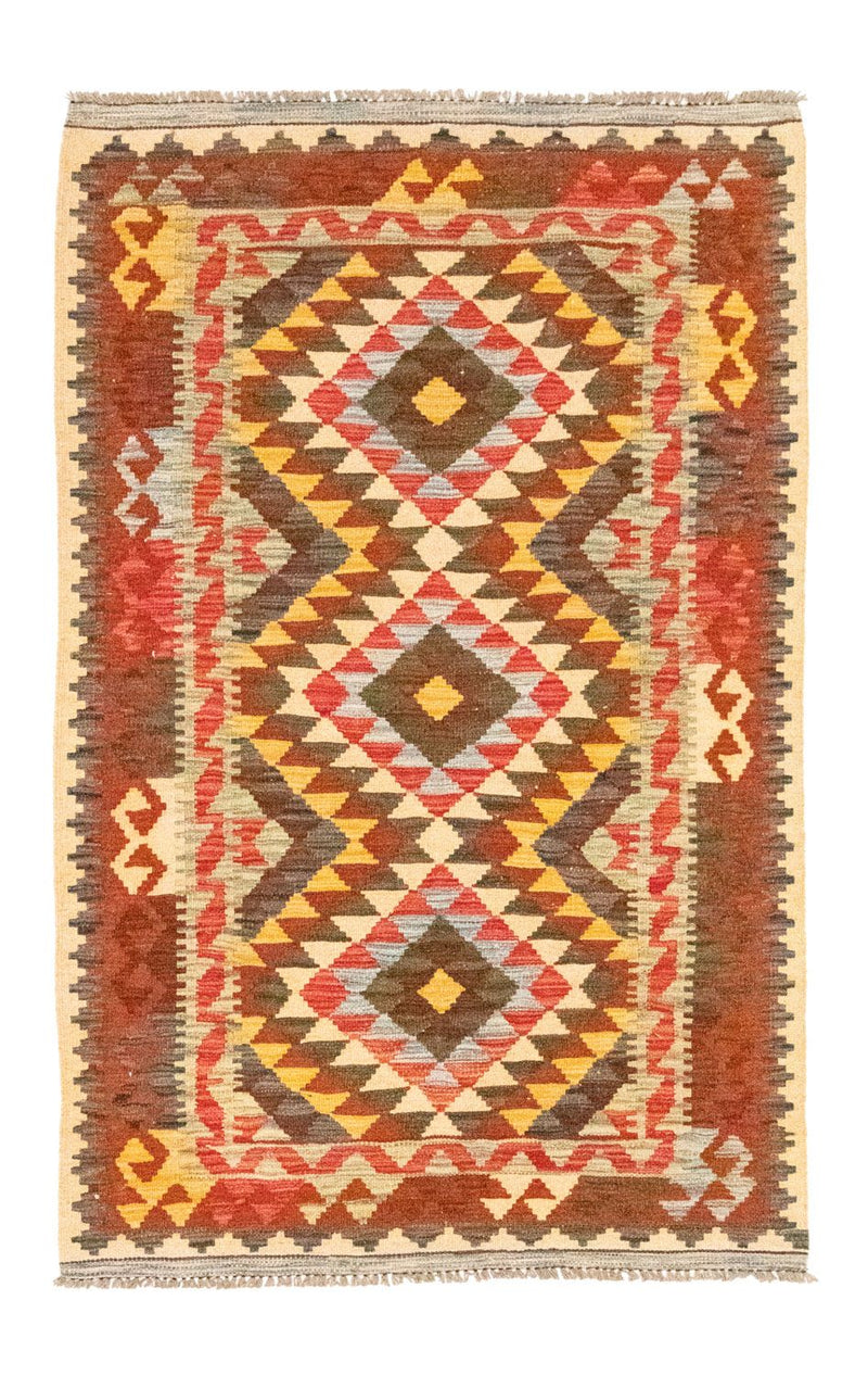 Kilim afegão Tapete 168x103cm