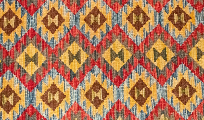 Kilim afegão Tapete 145x103cm