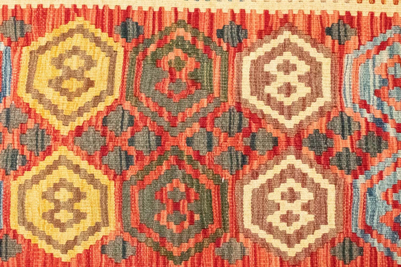 Kilim afegão Tapete 197x100cm