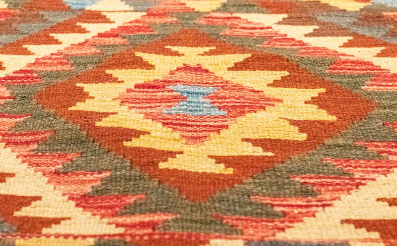 Kilim afegão Tapete 192x104cm