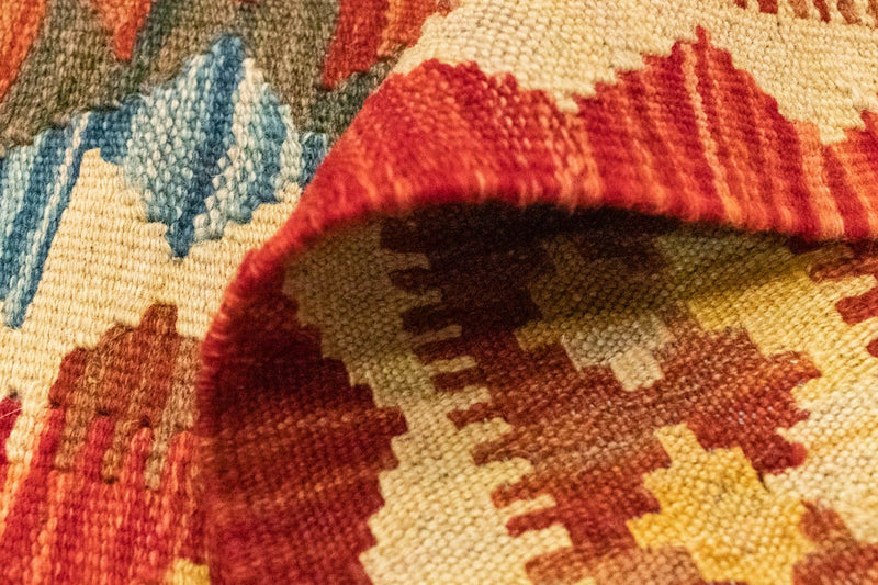 Kilim afegão Tapete 190x99cm