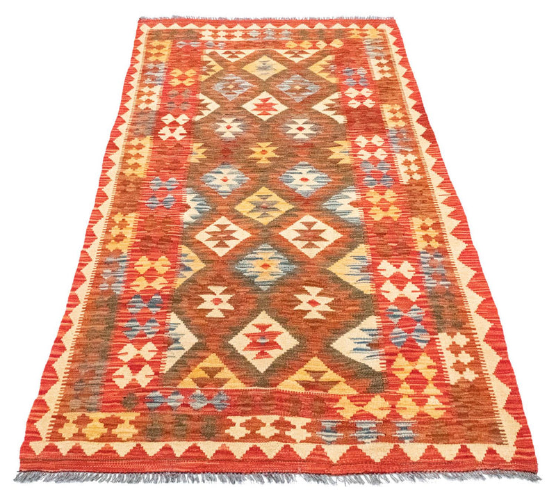 Kilim afegão Tapete 190x99cm