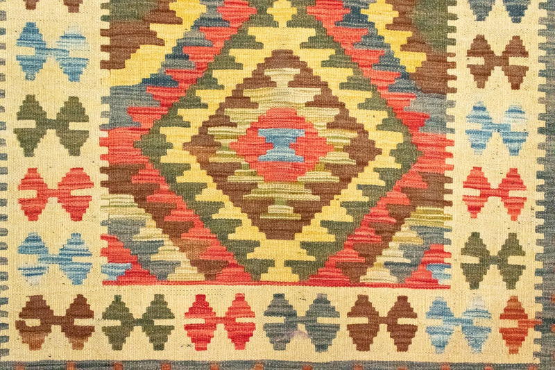 Kilim afegão Tapete 97x204cm