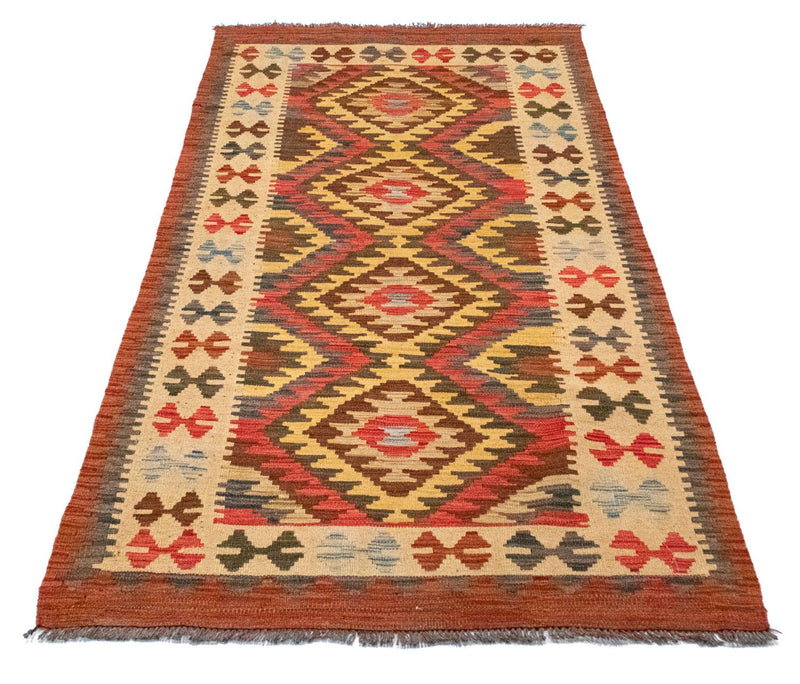 Kilim afegão Tapete 97x204cm