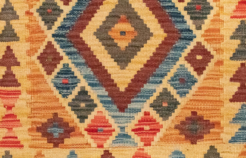 Kilim afegão Tapete 127x86cm