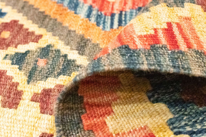 Kilim afegão Tapete 127x86cm