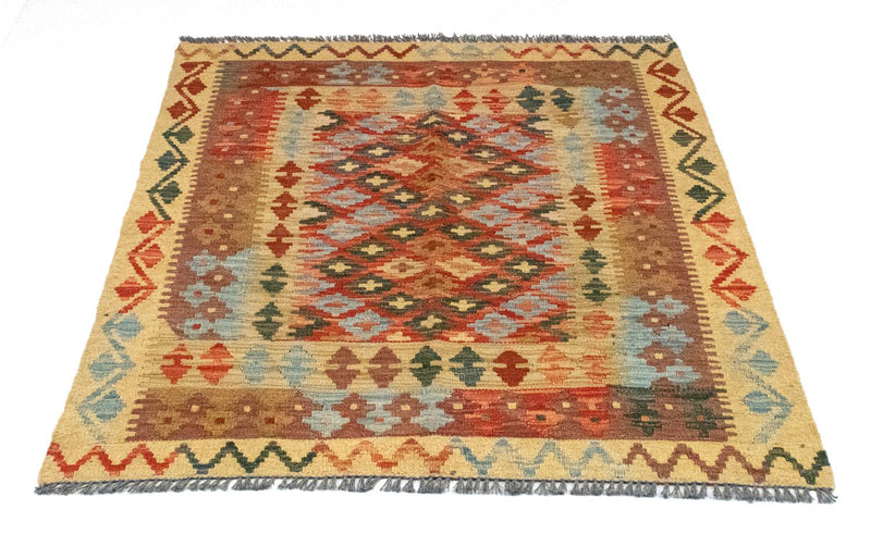 Kilim afegão Tapete 106x115cm