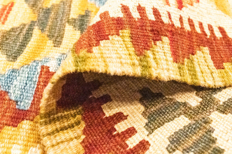 Kilim afegão Tapete 126x80cm