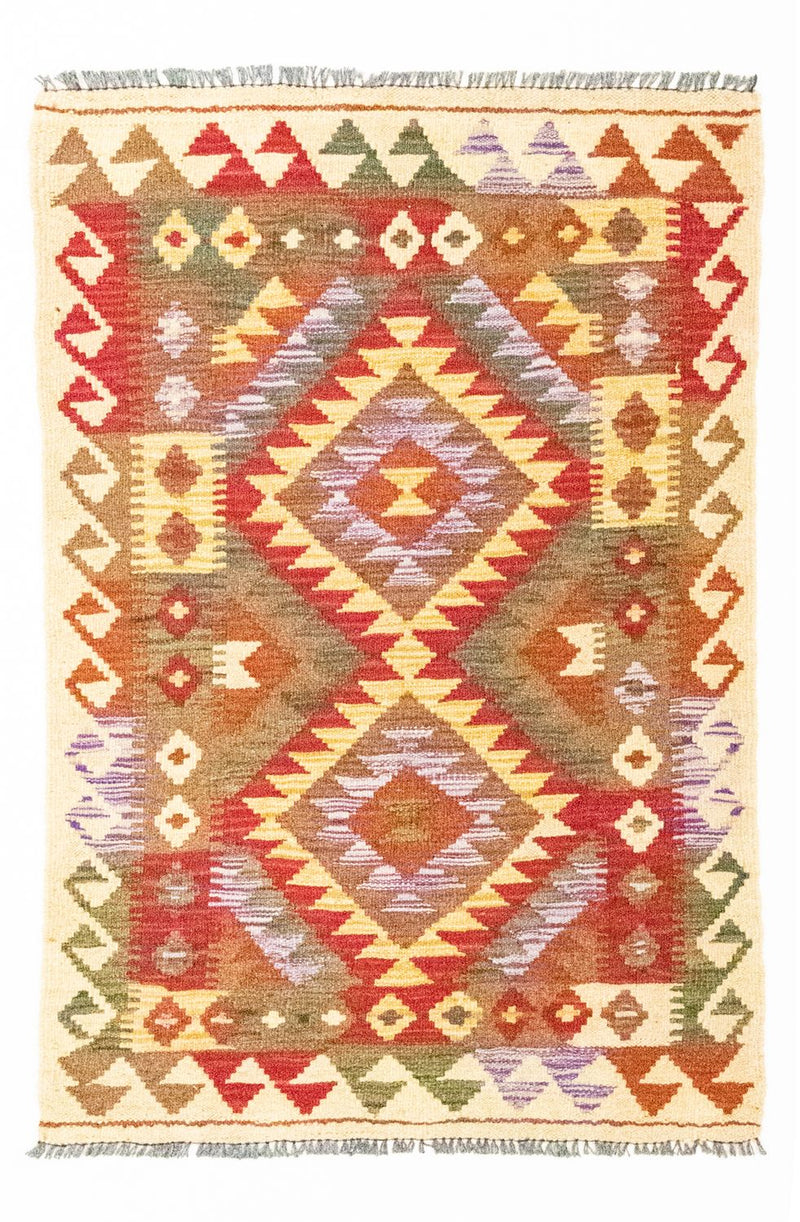 Kilim afegão Tapete 117x75cm