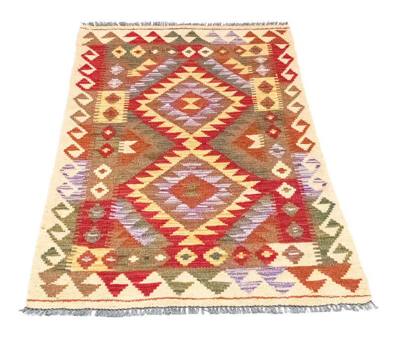 Kilim afegão Tapete 117x75cm
