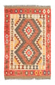 Kilim afegão Tapete 120x77cm