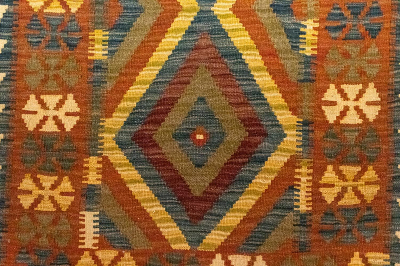 Kilim afegão Tapete 127x83cm