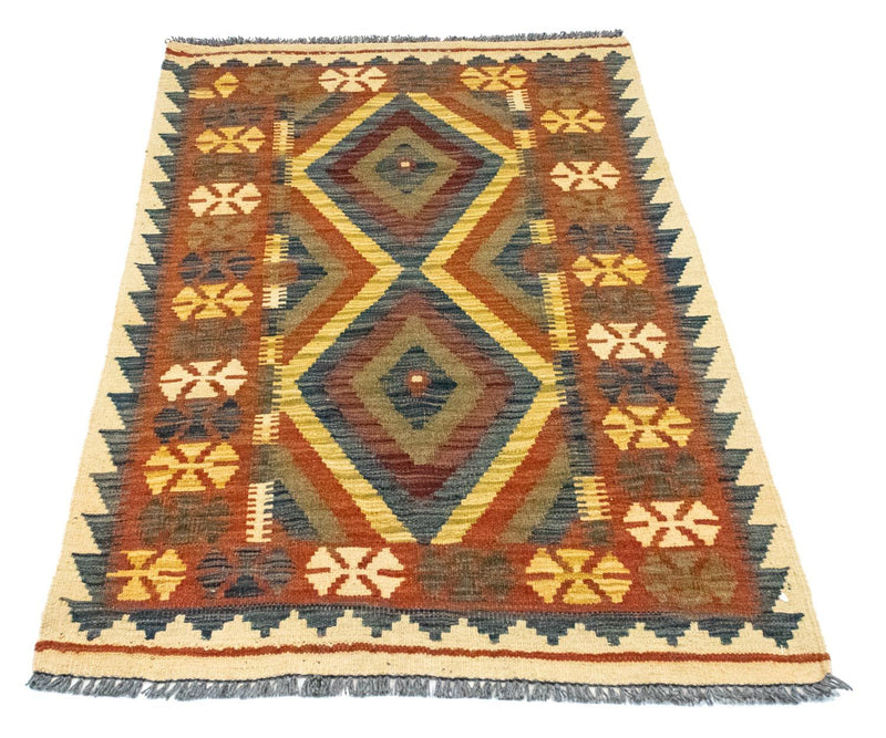Kilim afegão Tapete 127x83cm