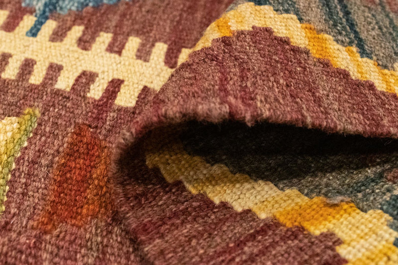 Kilim afegão Tapete 125x86cm
