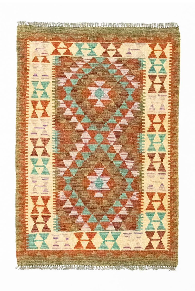 Kilim afegão Tapete 114x77cm