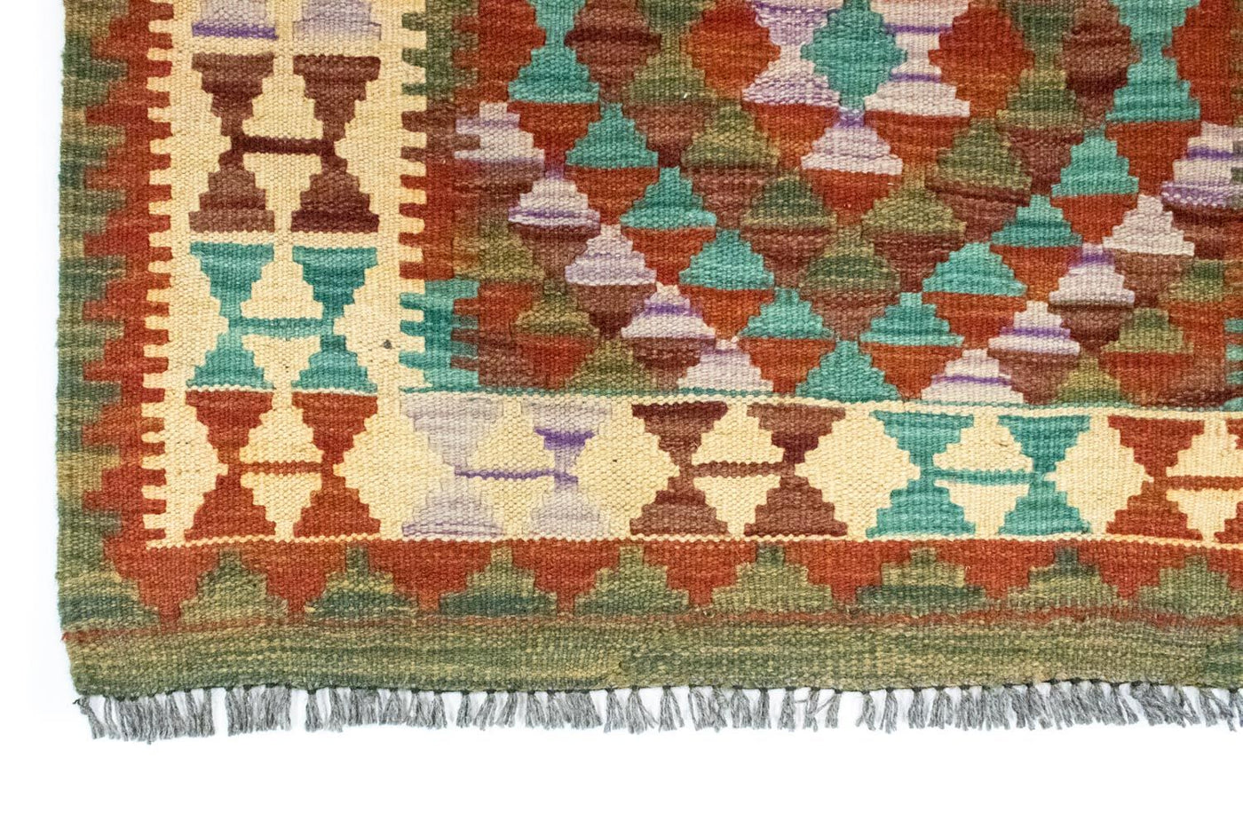 Kilim afegão Tapete 114x77cm