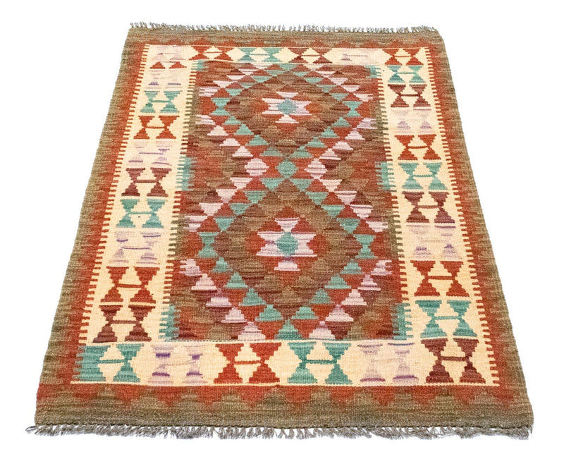 Kilim afegão Tapete 114x77cm