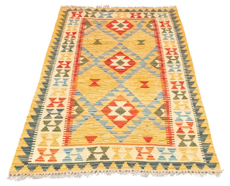 Kilim afegão Tapete 131x82cm