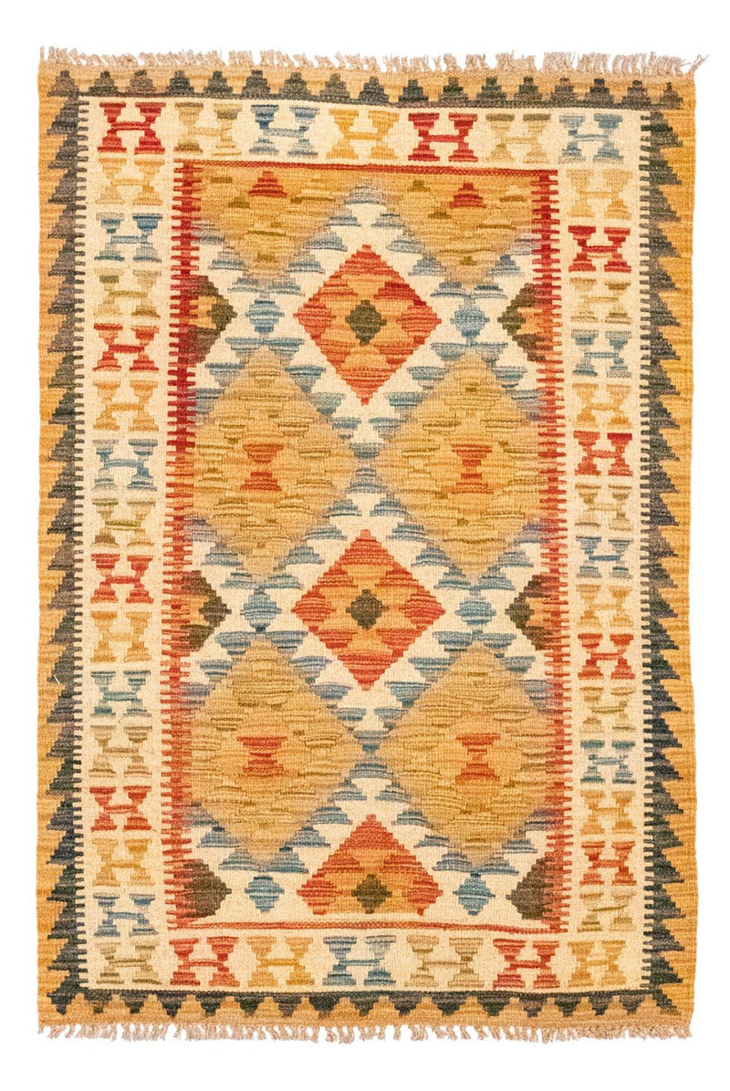 Kilim afegão Tapete 127x81cm