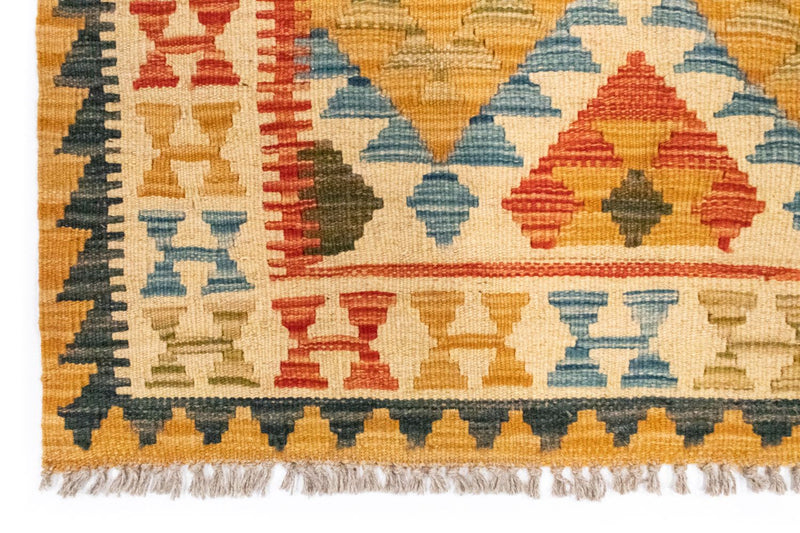 Kilim afegão Tapete 127x81cm