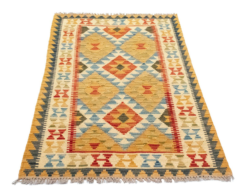 Kilim afegão Tapete 127x81cm