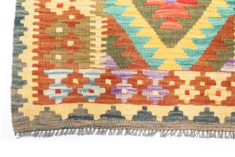 Kilim afegão Tapete 123x80cm