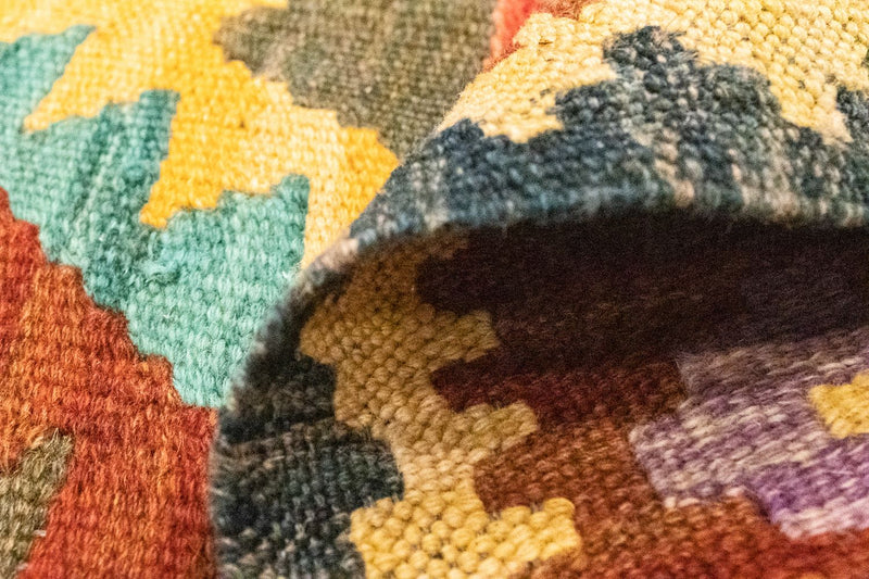 Kilim afegão Tapete 123x80cm