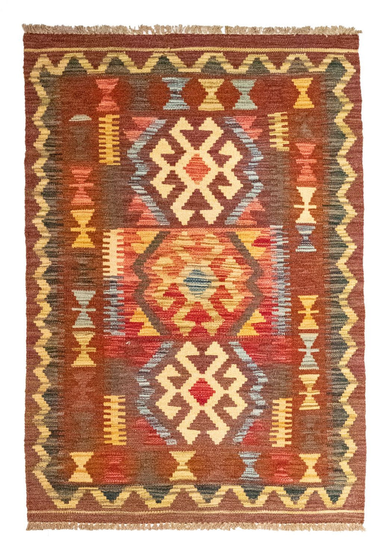 Kilim afegão Tapete 119x82cm