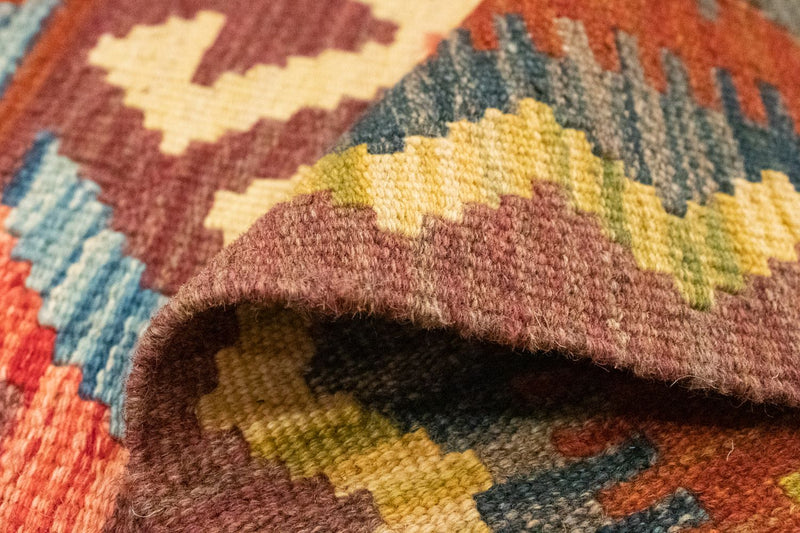 Kilim afegão Tapete 119x82cm