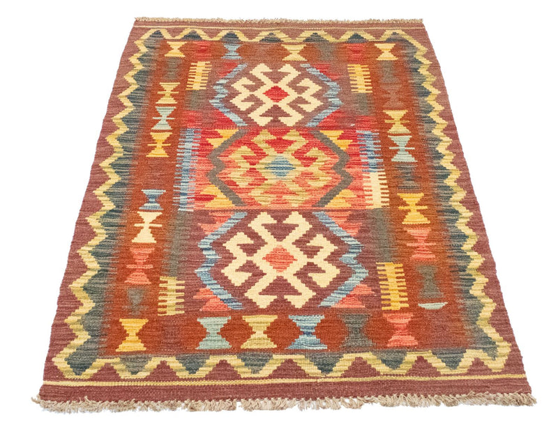Kilim afegão Tapete 119x82cm