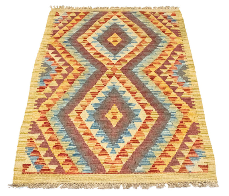 Kilim afegão Tapete 123x84cm