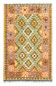 Kilim afegão Tapete 131x83cm