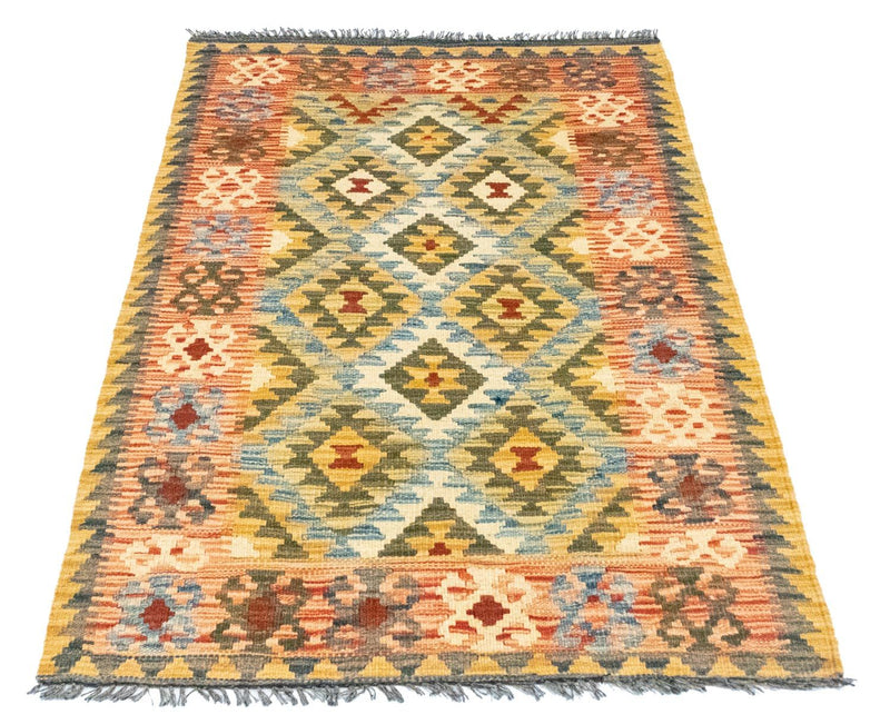 Kilim afegão Tapete 131x83cm
