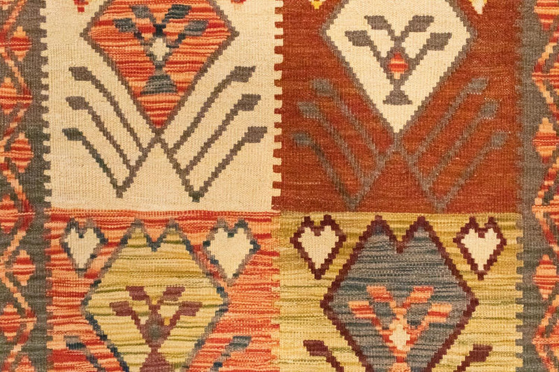 Kilim afegão Tapete 123x83cm