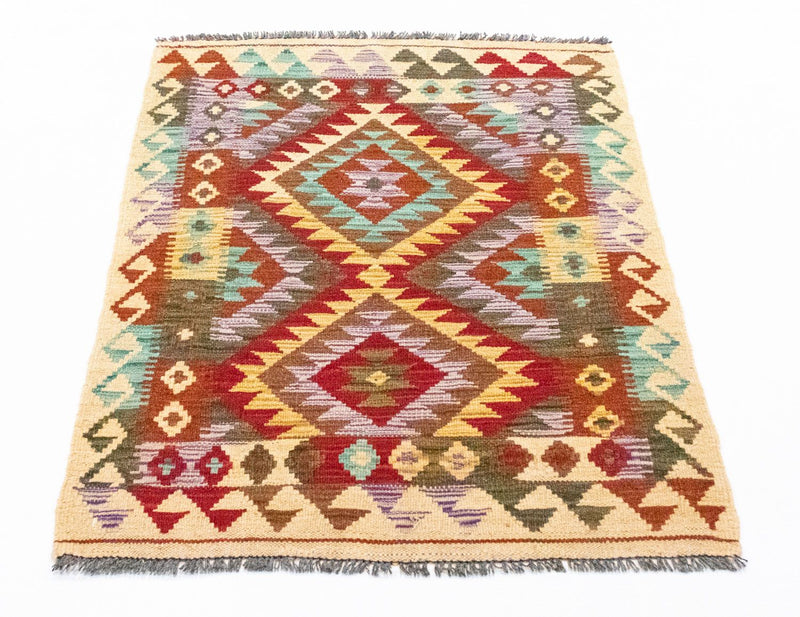 Kilim afegão Tapete 109x80cm
