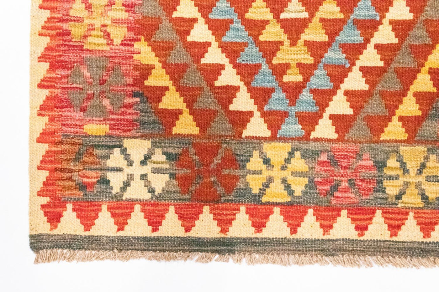 Kilim afegão Tapete 120x79cm