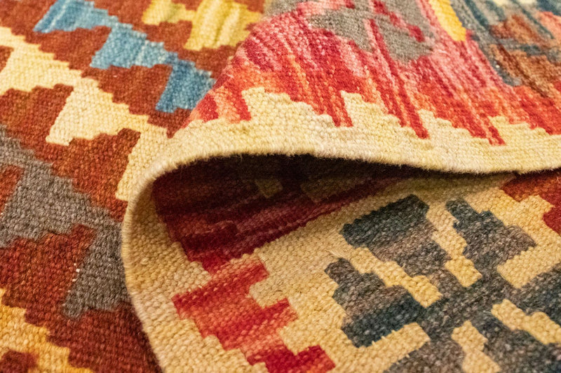 Kilim afegão Tapete 120x79cm