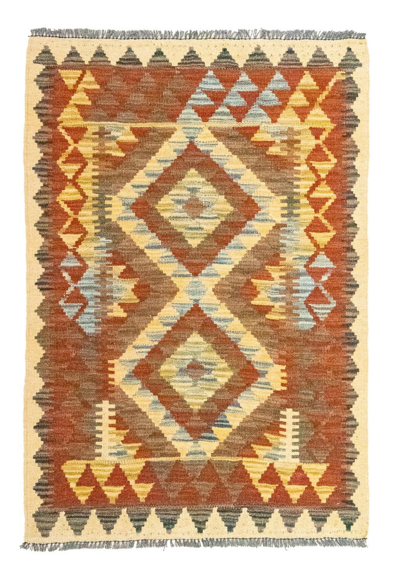 Kilim afegão Tapete 117x78cm