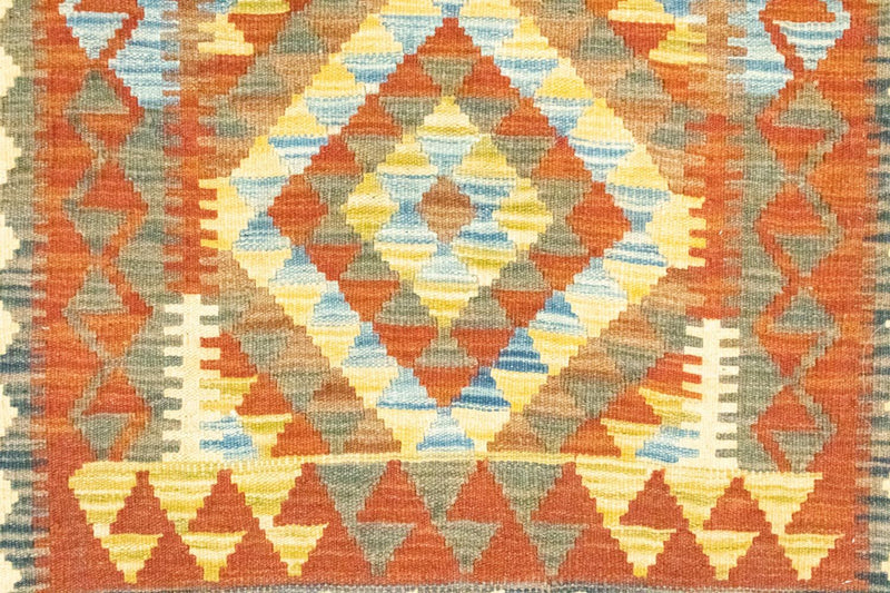 Kilim afegão Tapete 117x78cm