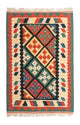 Tapete Kelim - Oriental - 123 x 82 cm - azul