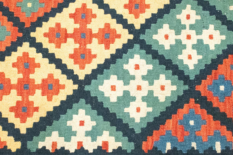 Tapete Kelim - Oriental - 123 x 82 cm - azul