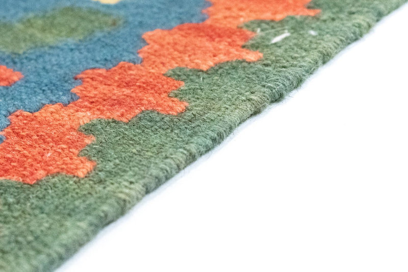 Tapete Kelim - Oriental - 126 x 83 cm - laranja