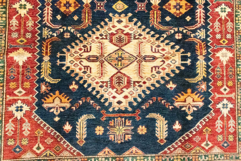 Tapete Ziegler - Kazak - 297 x 207 cm - azul