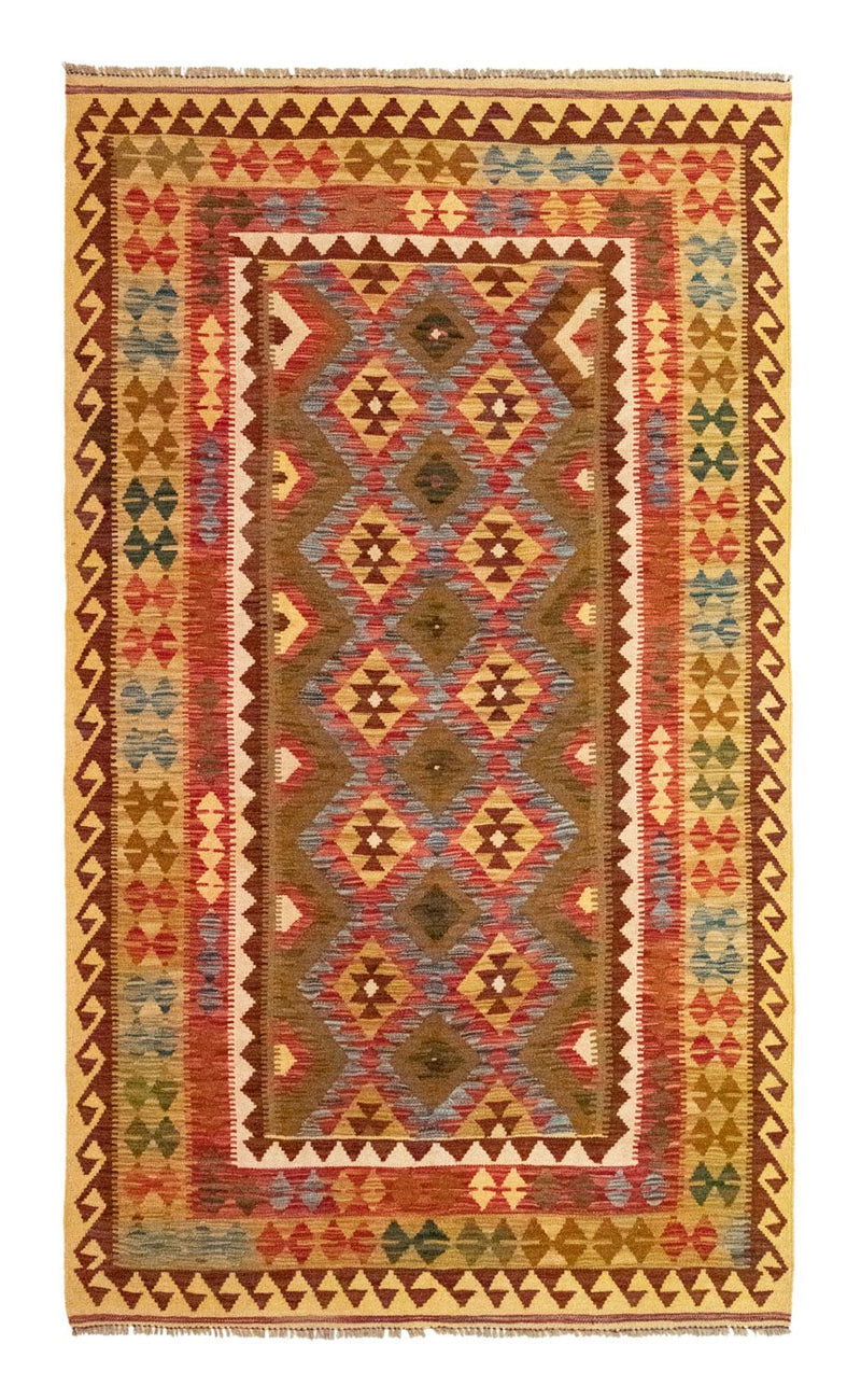 Kilim afegão Tapete 256x151cm