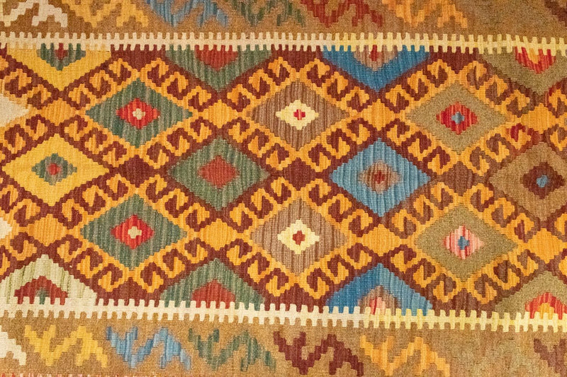 Kilim afegão Tapete 259x161cm