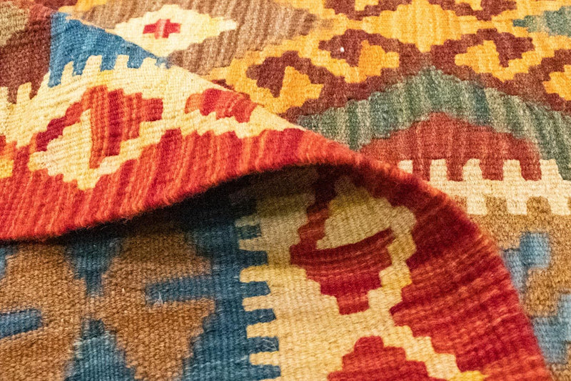 Kilim afegão Tapete 259x161cm