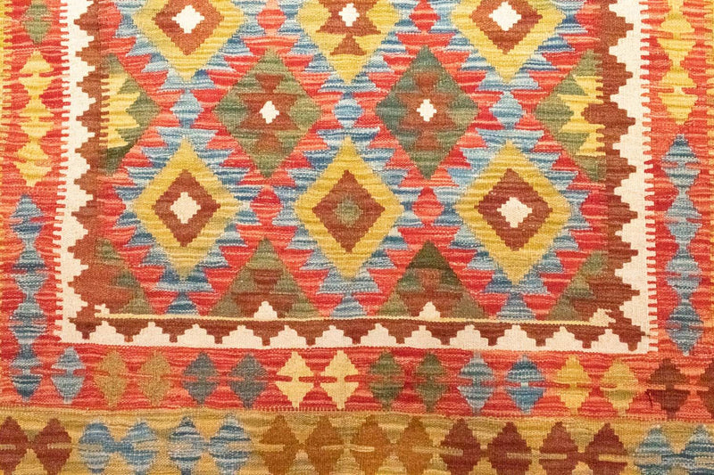 Kilim afegão Tapete 255x153cm