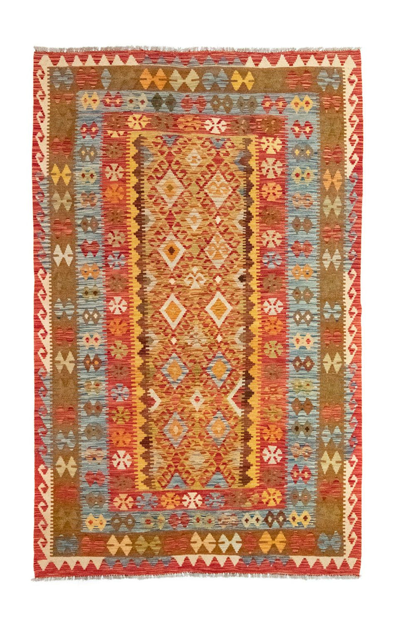 Kilim afegão Tapete 252x162cm
