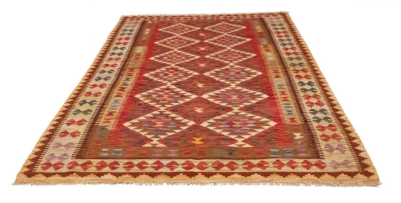 Kilim afegão Tapete 242x156cm