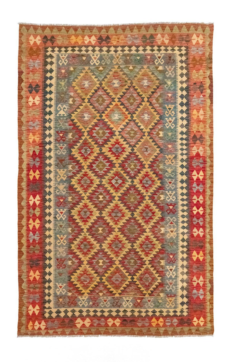 Kilim afegão Tapete 305x195cm
